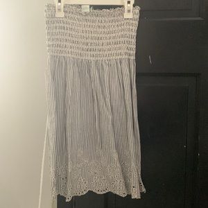 Sun dress from Ocean Drive Boutique, size small, blue and white sundress